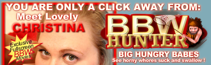 Christina bbw blonde plump girl hunted for fucking