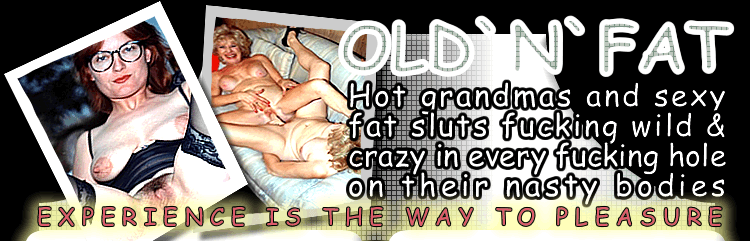 Older fat almost blind granny fucked by horny guys